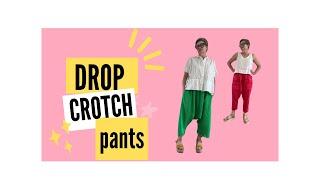 new drop crotch pants!