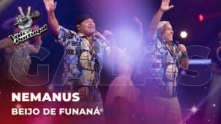 Nemanus - "Beijo de Funaná" | Gala de Fim de Ano | The Voice Portugal