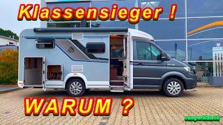 UNGLAUBLICH️der LEICHTESTE Camper️1 t ZuladungKnaus VAN TI  MAN VW Crafter Wohnmobil unter 7 m