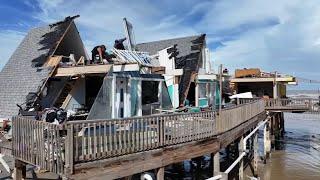 Beryl's wrath felt on Surfside and destroys iconic homes