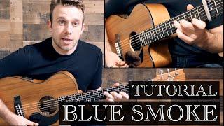 Blue Smoke ( Tutorial ) Guitar Lesson