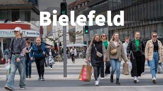 Bielefeld, Deutschland. Rundgang und Ausflug! 4K