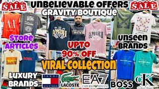 Unbelievable Offers  | Upto 90% Off | Lacoste Shirts,Cargo,Poloneck | Branded Clothes in Mumbai