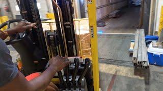 Forklift Training Double Loading Trailer 2023