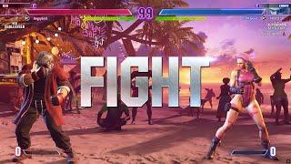 Street fighter 6  ANGRYBIRD (Ken) Vs PUNKDAGOD (Cammy)  SF6 High Level Matches!