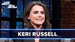 Keri Russell Couldn't Stop Sweating While Meeting Hillary Clinton