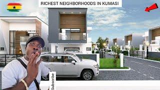 Where the Rich HIDE in KUMASI GHANA  (Top Neighborhoods)