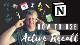 How To Use Notion For Active Recall