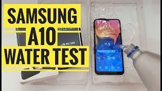 Samsung A10 Water Test