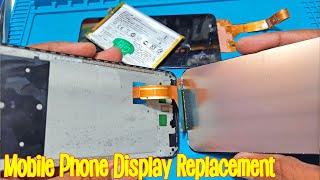 How to change replace any Smart phone LCD Display  & Touch Glass Panel Unit Combo Folder Tutorial 26