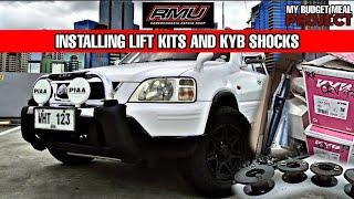 Installing LIFT KITS and KYB Shocks for Honda CRV GEN 1 | OtoCulture