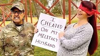 soldier comes home to find cheating wife.. (emotional)