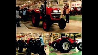 Mahindra Tractors Manufacturing Process in Zaheerabad | Biggest Tractor manufacturer in Assia plant