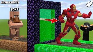 I Used Portal to Upgrade SuperHeroes in Minecraft @ProBoiz95