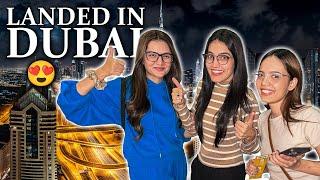 HUM DUBAI PHOUNCH GAYE  | Areeb Airport Py Emotional  | Our Hotel Room Tour ️