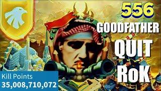 Good Father QUIT RoK - The Legendary warrior of 1556 with the highest kill points in game!