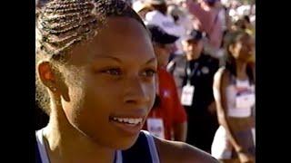 Allison Felix - Women's 200m - 2004 U.S. Olympic Trials