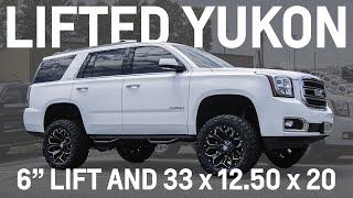 LIFTED 2021 GMC YUKON | 6" Lift and 33's