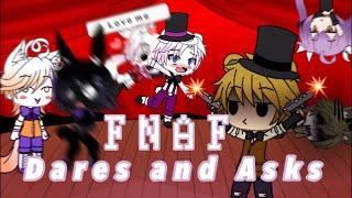 [FNAF] Dares and Asks || Part 1 || Gacha Life