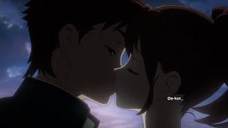 Akiho x Kaito Sweet Romantic Confession & Kiss Scene|| Robotics;Notes || Anime Kiss Scene @a-kun_