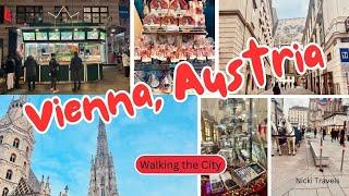 Vienna, Austria  - not what I imagined -Vienna in winter  (walking the city)