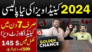 Big Good News From Canada | Canada Visa Updates 2024 | Canada visit Complete Visa Package