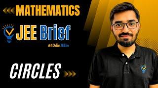 JEE Brief: Circles Class 11 JEE One Shot Mathematics | JEE Main and Advanced | Nishant Vora