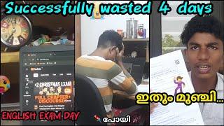 English exam day vlog  and English exam review  ഇതും മുഞ്ചി..