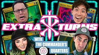 Epic Game w/ The Commander's Quarters & Ladee Danger | Extra Turns 04 | Magic: The Gathering EDH