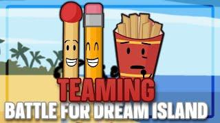 TEAMING in Battle for dream island! (DID WE WIN?)