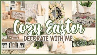 2024 EASTER DECORATE WITH ME│EARLY EASTER/SPRING DECORATING IDEAS│DECORATING FOR EASTER│EASTER DECOR