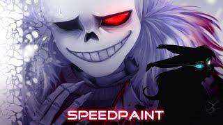 Speedpaint | Paint Tool Sai 2 ~  Horrortale - Horror Sans -