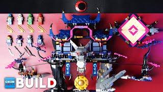 LEGO Speed Build! NINJAGO 71813 Wolf Mask Shadow Dojo | LEGO NINJAGO 2024 | Beat Build