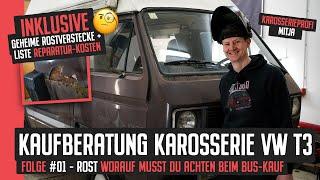 Kaufberatung VW T3 Karosserie (1/2) - Rost? Worauf ist zu achten?