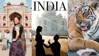 Golden Triangle INDIA Tour: Tigers & Getting Engaged at Taj Mahal 