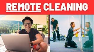 How To Start a REMOTE Cleaning Business