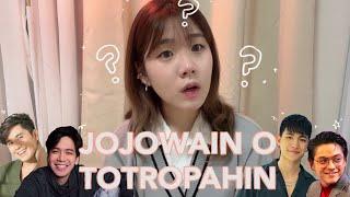 KOREANA PLAYS JOJOWAIN O TROTROPAHIN CHALLENGE (Filipino Celebrities) | Juwonee