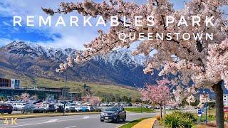 Queenstown Remarkables Park Town Centre Walk 4K | Spring 2024 |South Island New Zealand Walking Tour