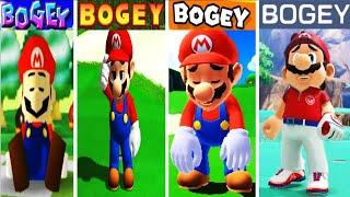 Every Bogey Animations in Mario Golf Games (1999 - 2021)