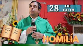 EVANGELIO DE HOY domingo 28 de julio del 2024 - Padre Arturo Cornejo