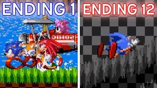 15 NEW Endings in Sonic 1 ~ Sonic 1 mods