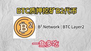 B² Network | BTC Layer2 质押空投，一鱼多吃 #io .net  #tiktok 空投查询