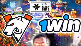 VIRTUS PRO vs 1WIN - WHAT A GAME ▌1WIN SERIRES DOTA 2 SUMMER