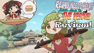 "Reimu Needs Help!? Aunn-chan to the Rescue!" Review | Touhou Fangame Review