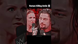 Roman Reigns Killing Smile Aura 9999+️| Roman Reigns attitude #shorts #wwe #romanreigns