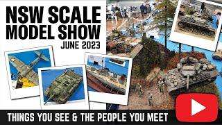 NSW Scale Model Show 2023 - The things you see and the people you meet. Show highlights