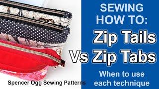 Zipper Tails Vs Zipper Tabs: When & Where to Use Them in Bag Making