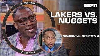  IT’S OVER!  Stephen A. & Shannon Sharpe GET HEATED over Lakers-Nuggets series | First Take