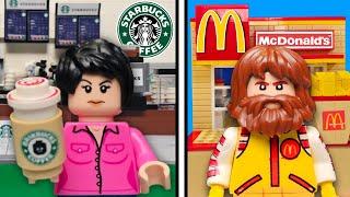I built YOUR Favorite FAST FOOD out of LEGO...
