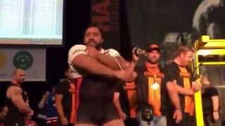 Zahir Khudayarov 450kg World Record Squat GPA Worlds 2014   YouTube